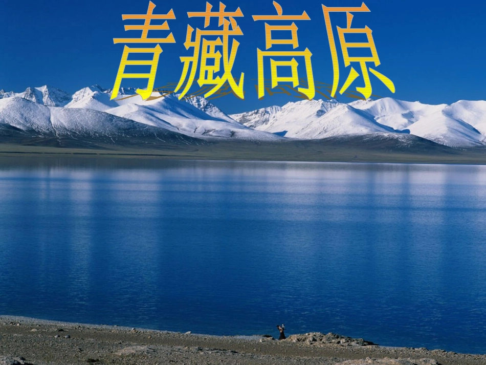 《青藏高原》+音乐课件_第1页