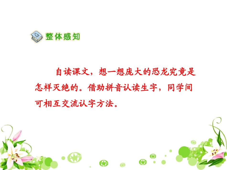 《恐龙的灭绝》教学课件1_第3页
