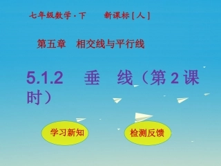 《垂线》（第2课时）课件