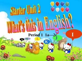 七年级上册英语StarterUnit2period1课件(56张PPT)
