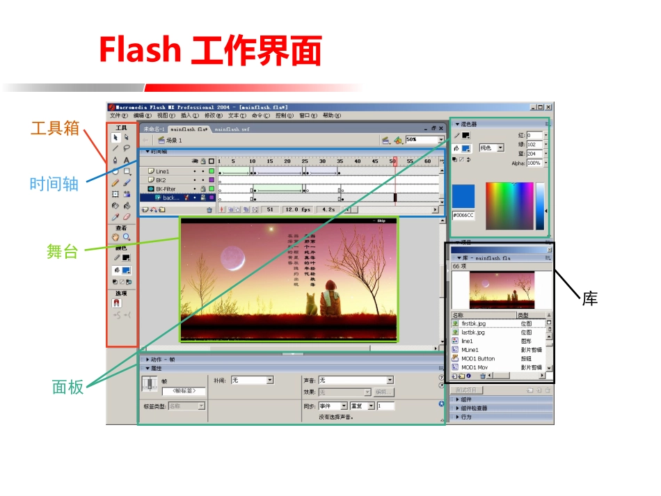 Flash中绘制工具的综合运用_第3页