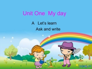 五下unit1Aletslearn课件