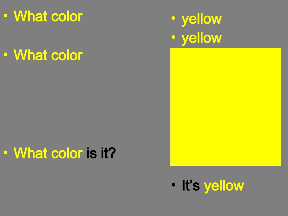 七年级英语上starterunit3color_第3页