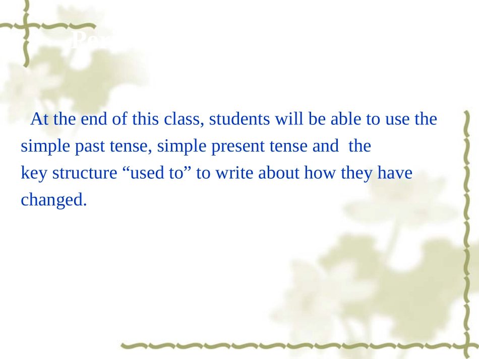 人教版英语九年级unit4IusedtobeafraidofthedarkIusedtobeafraidofthedark教学课件(Period3)_第2页