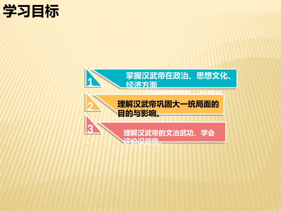 2018-2019学年七年级上册（人教部编版）历史同步课件：第12课汉武帝巩固大一统王朝(共19张PPT)_第3页