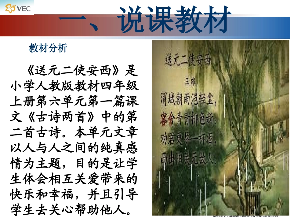 《送元二使安西》说课PPT_第3页