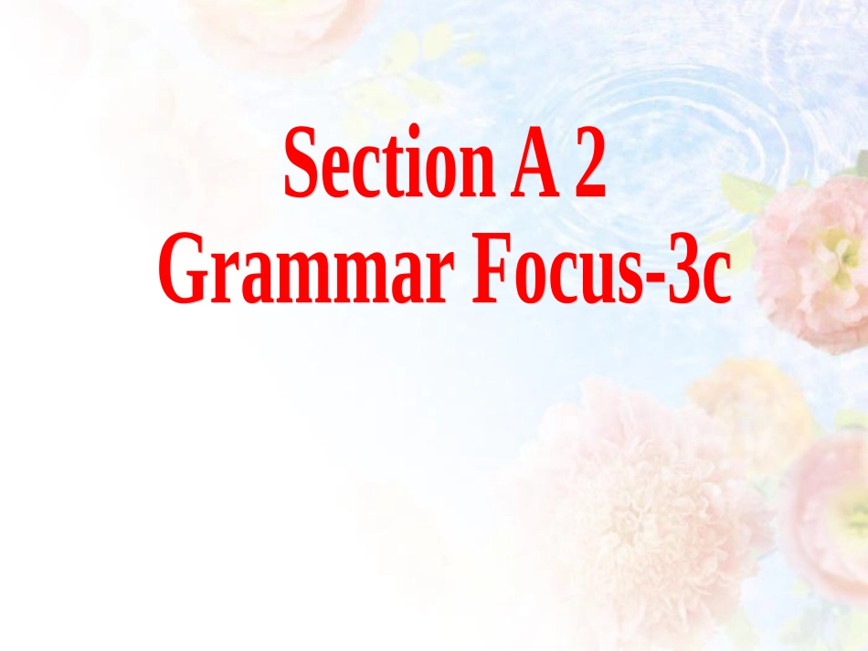 七年级下Unit8SectionAGrammarFocus-3c_第2页