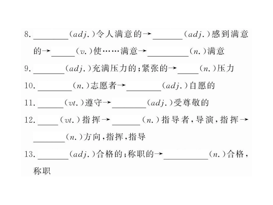 2016年外研版必修五Module2AJobWorthDoinglanguagepoints课件（134张）_第3页