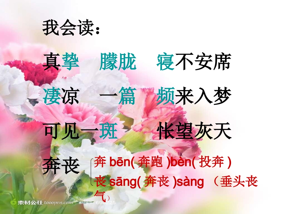 怀念母亲教学课件 (2)_第3页