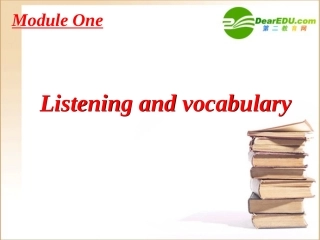 高中英语 M1 Listening全程课件 外研版必修1