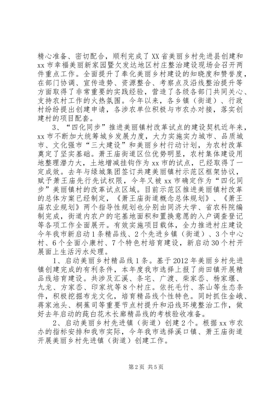 乡村建设工作总结_第2页