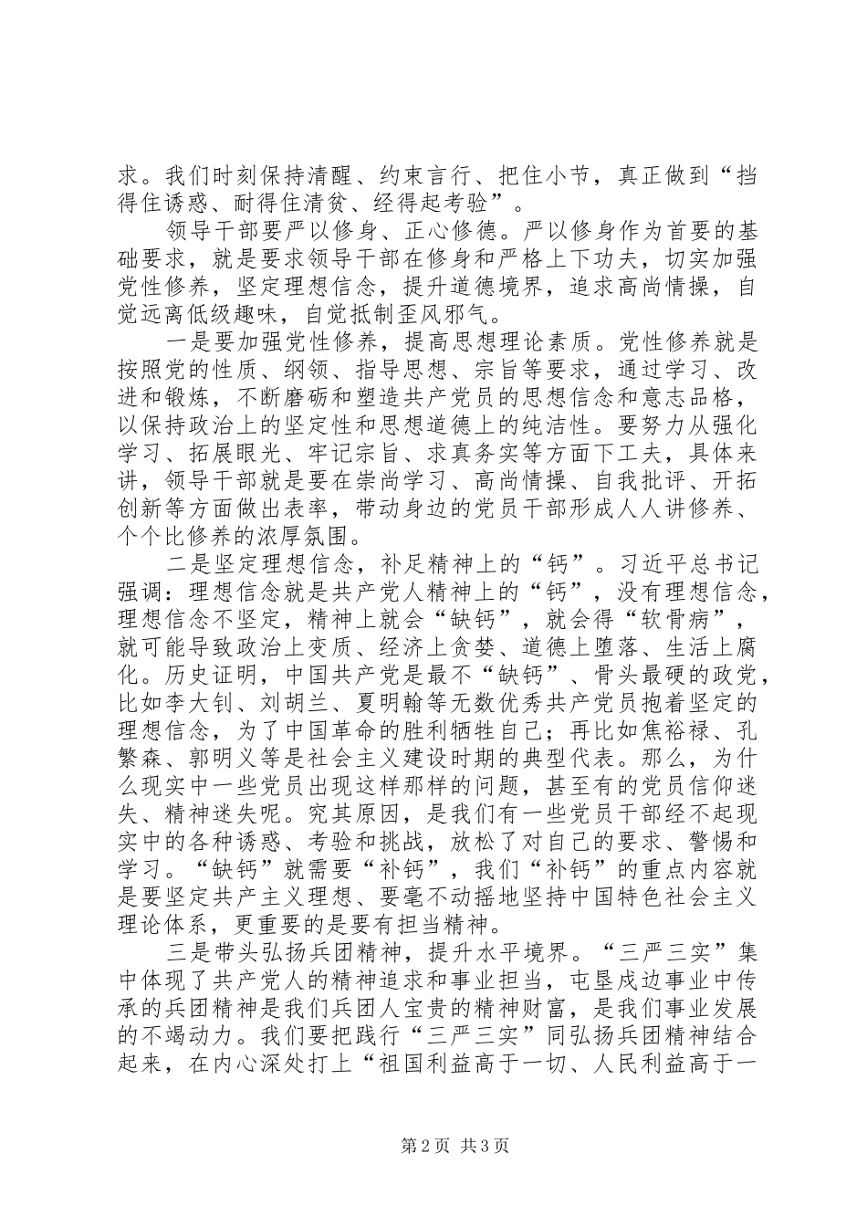 三严三实心得两篇_第2页
