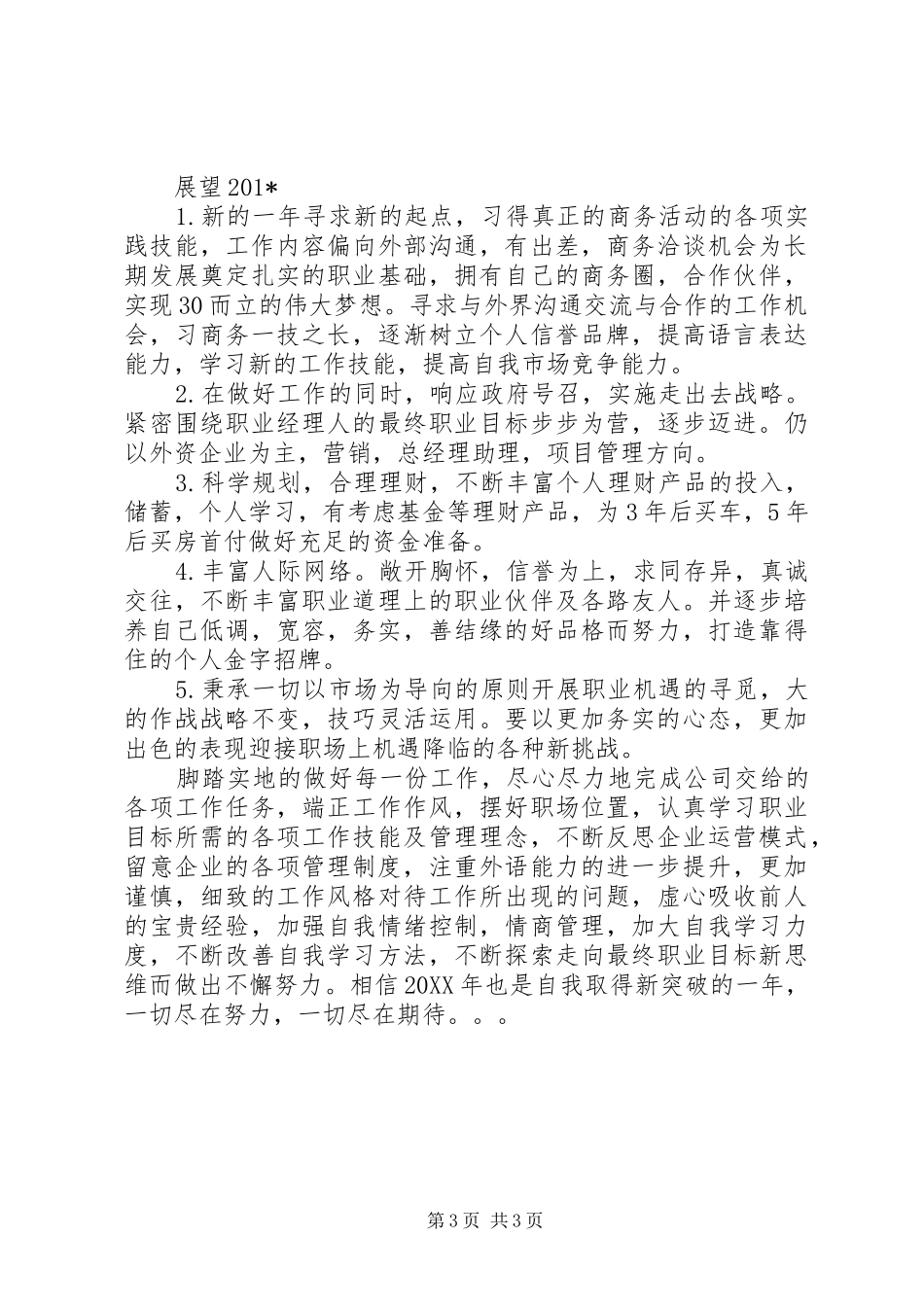 202X年个人年度总结_第3页