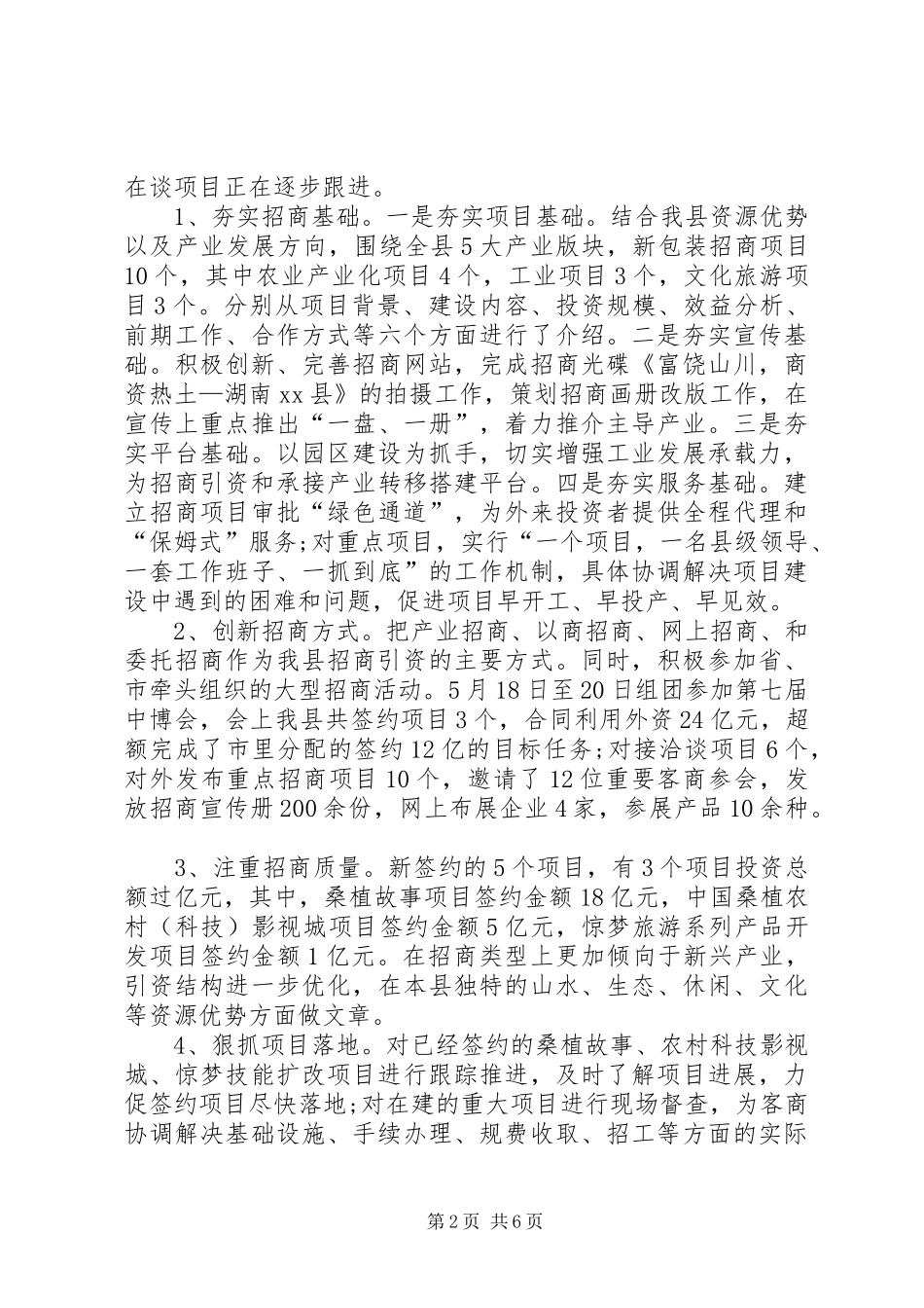 商务局工作总结 (22)_第2页