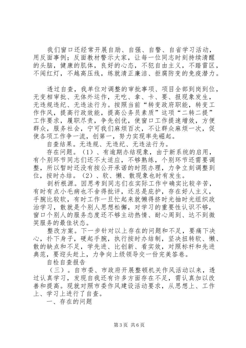 自检自查报告要求_第3页