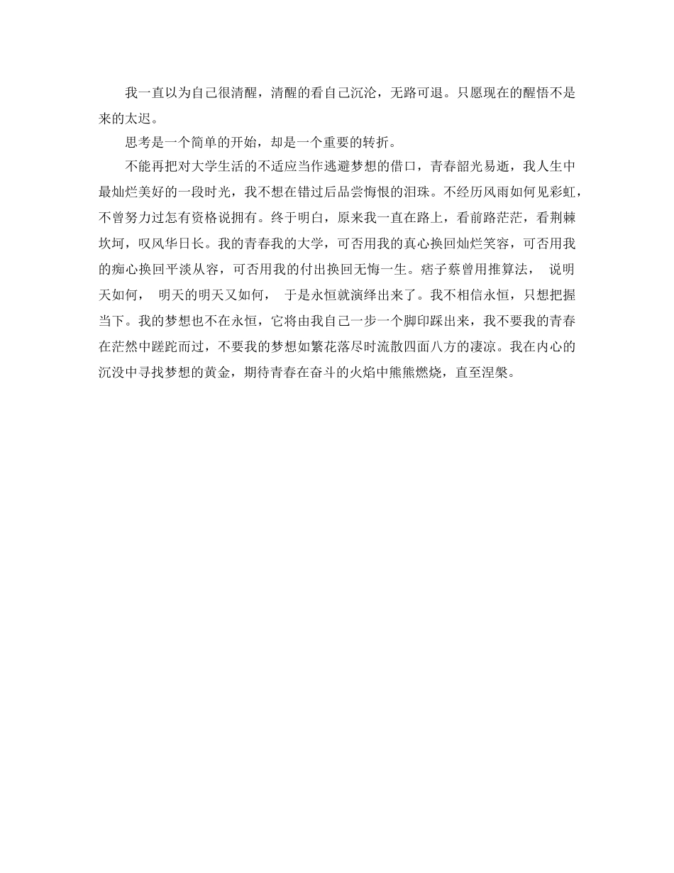 我的青春我的梦精彩演讲稿1000字范文 _第3页