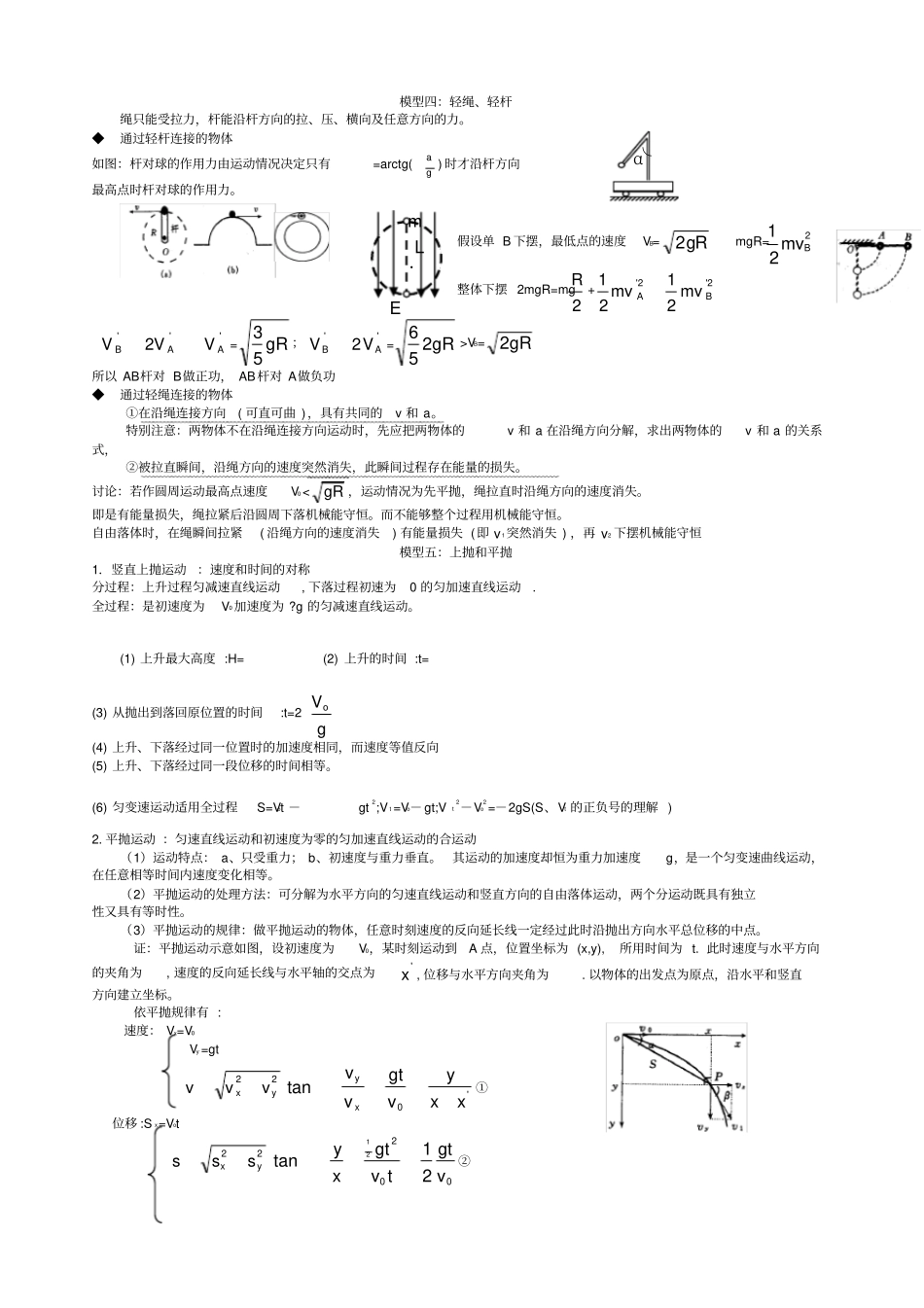 通用高考常用个物理模型_第2页