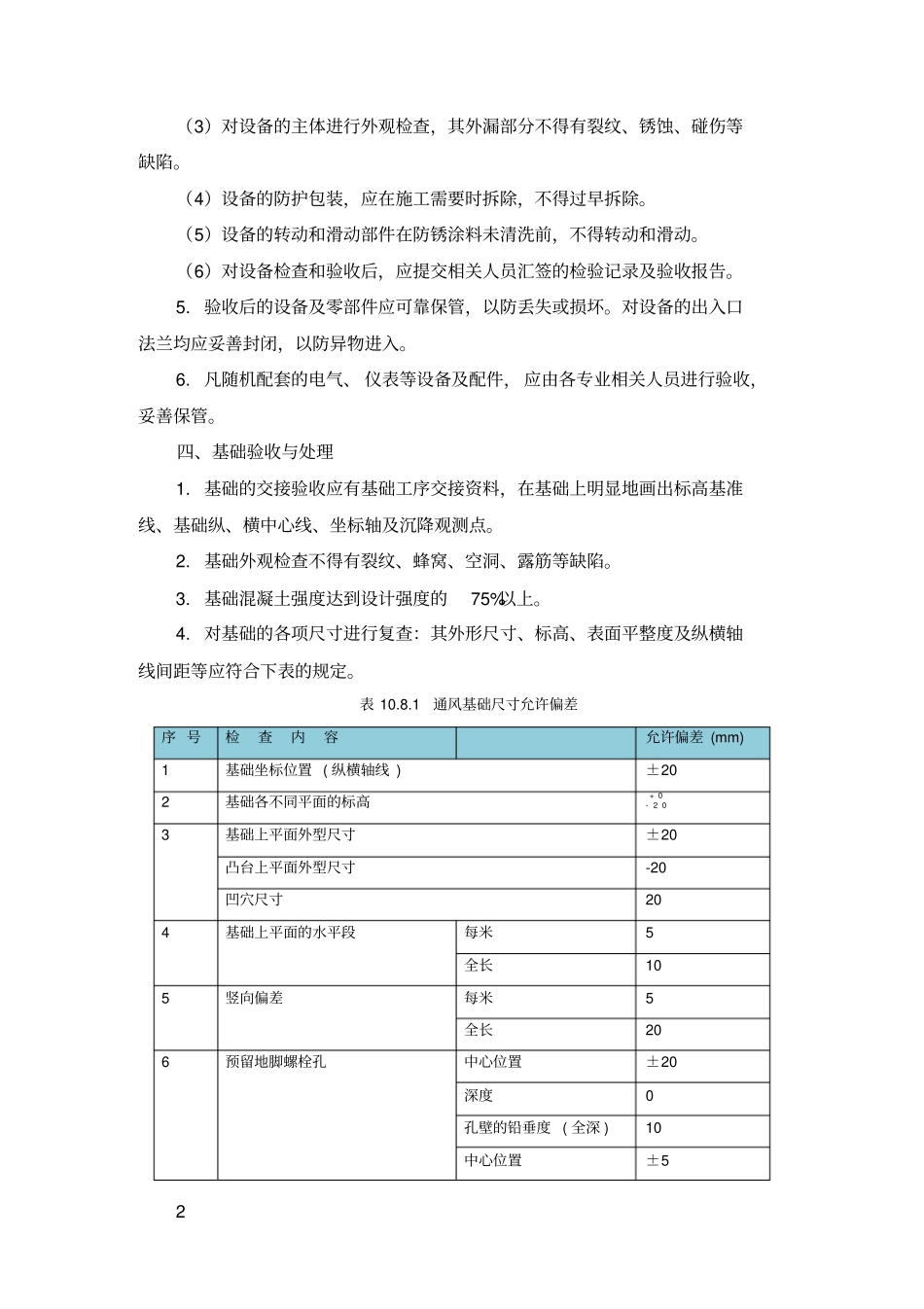 通风机房施工方案_第2页