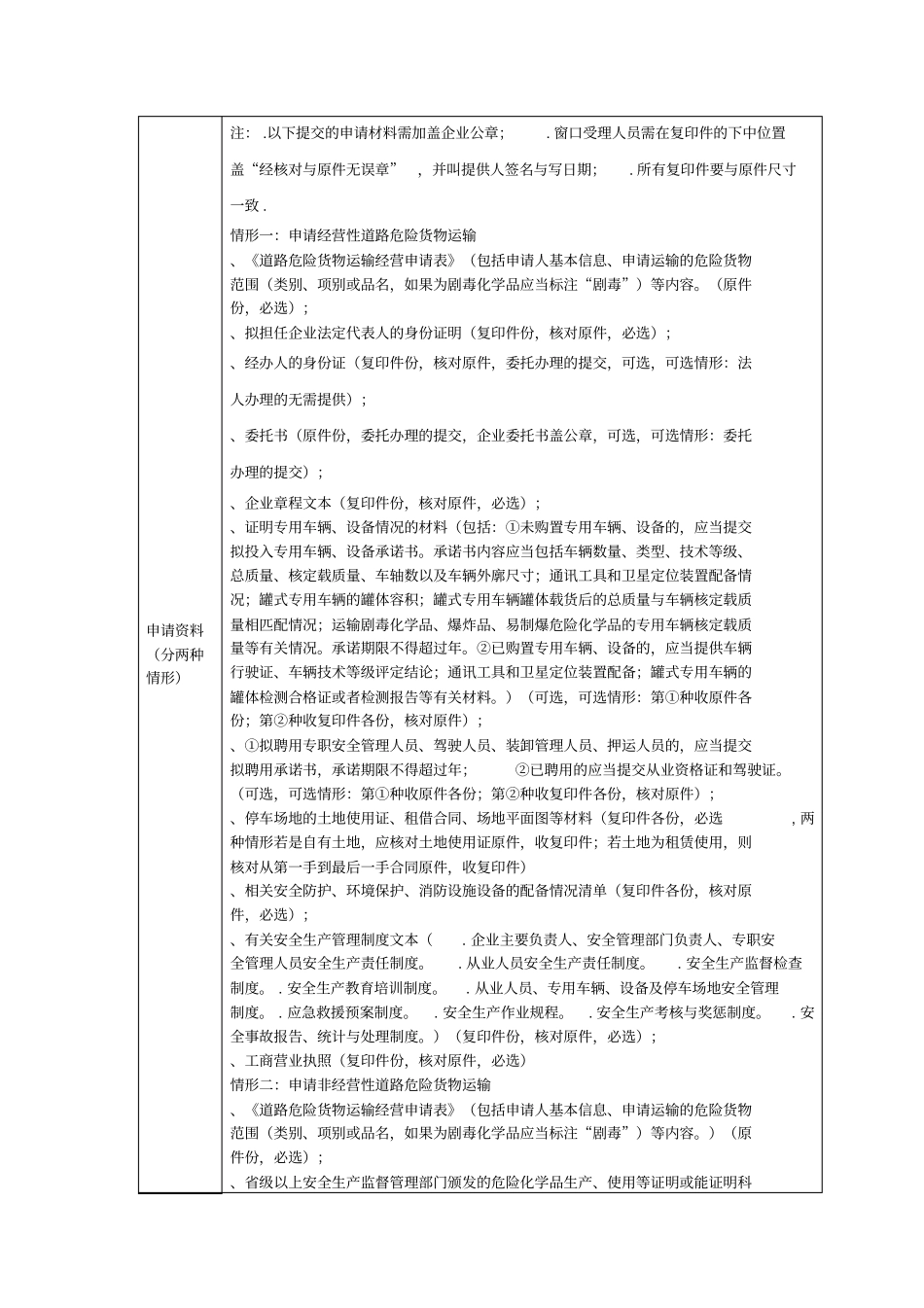 道路危险货物运输许可办事指引_第3页