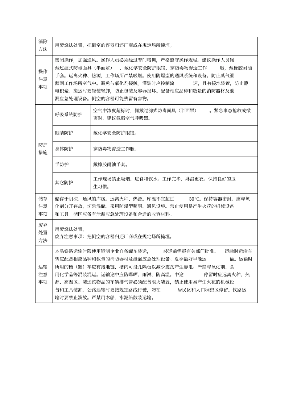 邻二甲苯理化特性表_第2页
