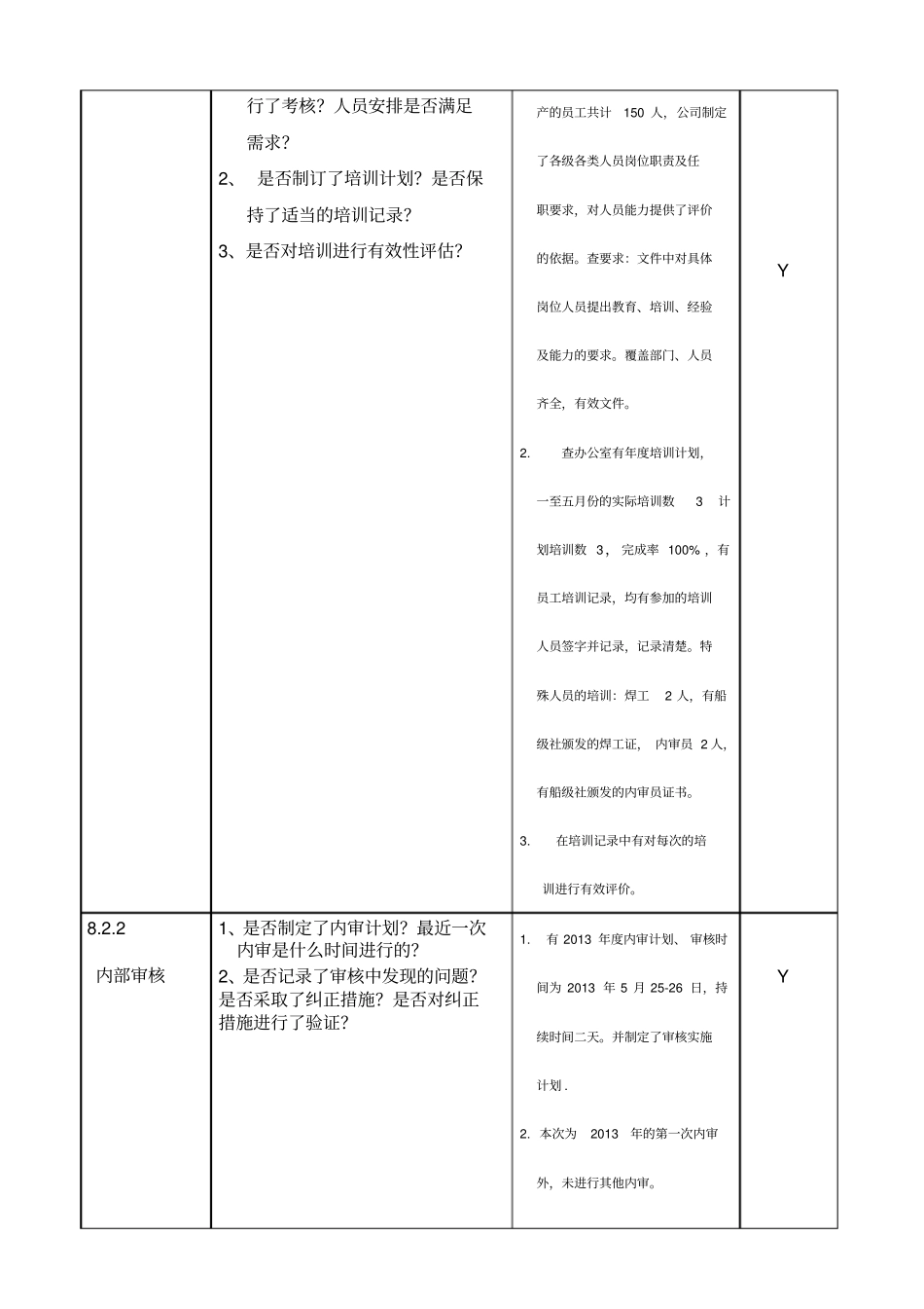 部门内审检查表各部门适用-精品_第3页