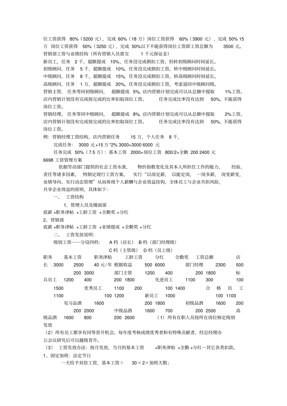 酒吧基础管理制度_第2页