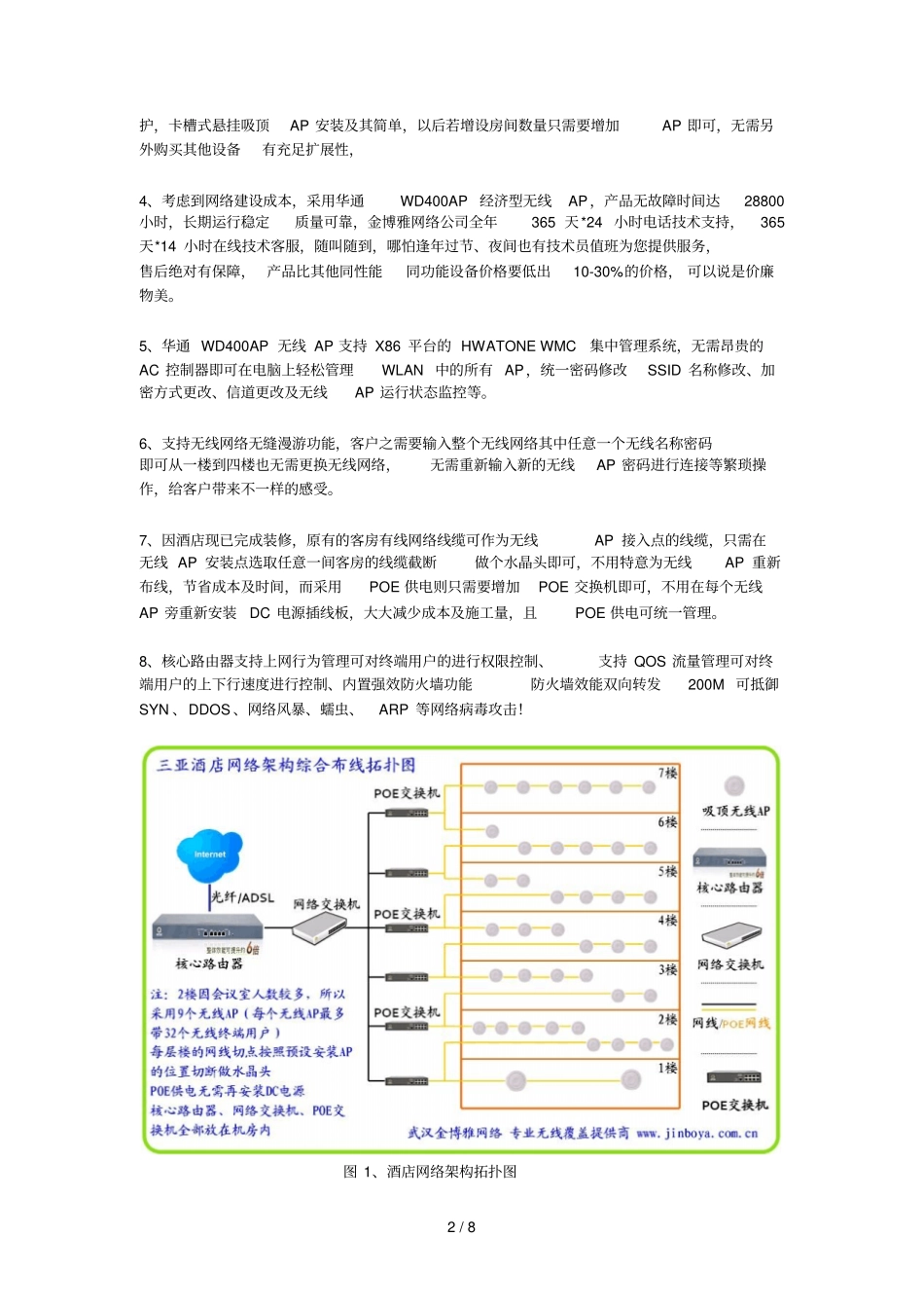 酒店无线WIFI网络覆盖技术方案_第2页