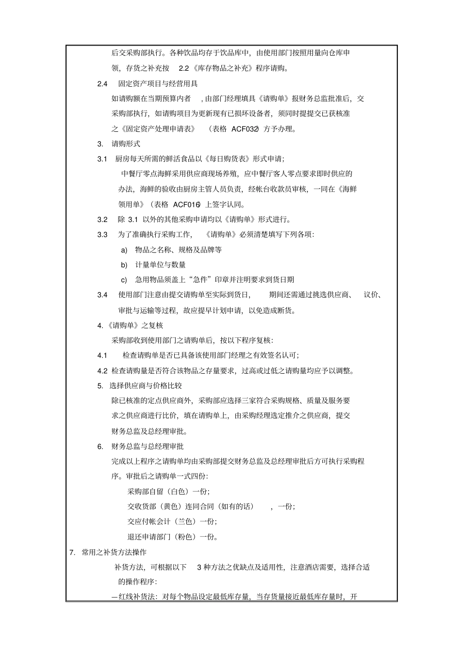 酒店物品采购申请规程_第2页