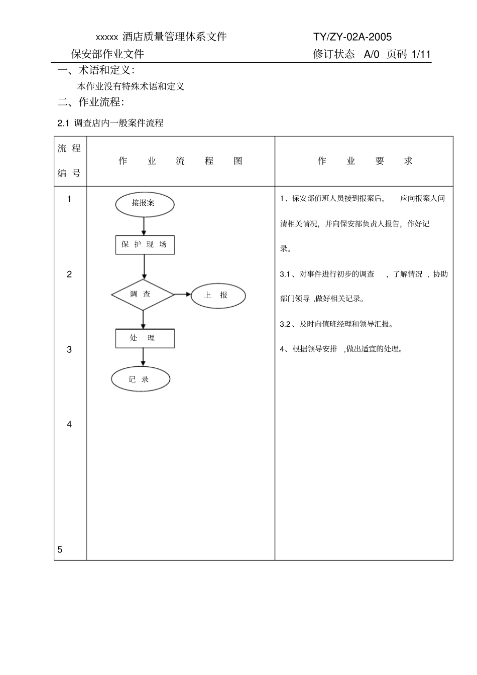 酒店质量管理体系文件_第3页
