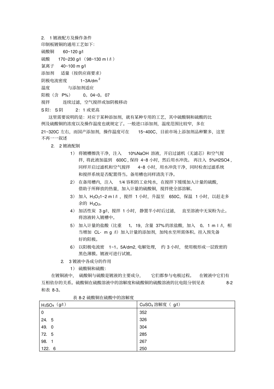 酸性镀铜及表面镀涂覆工艺_第3页