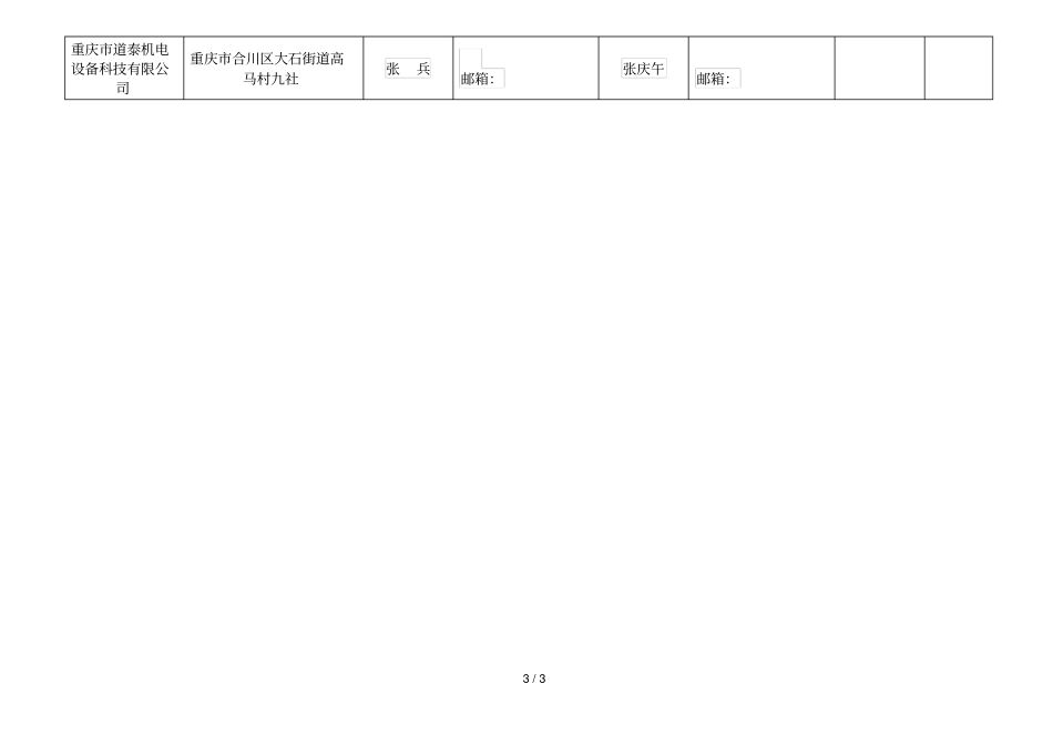 重庆人民防空工程防护设备定点生产和安装企业_第3页