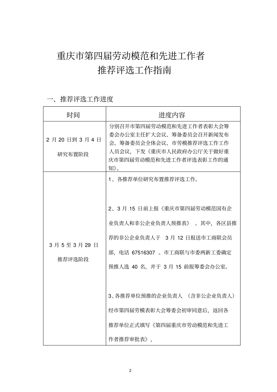 重庆第四届劳模推荐评选工作指引_第2页