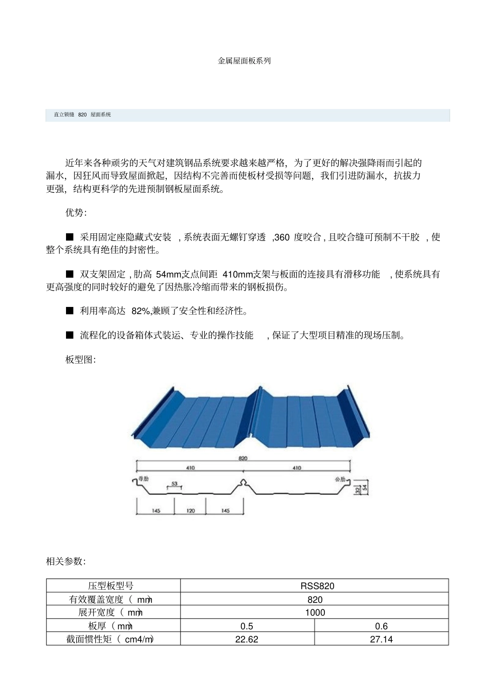 金属屋面板系列全解_第1页