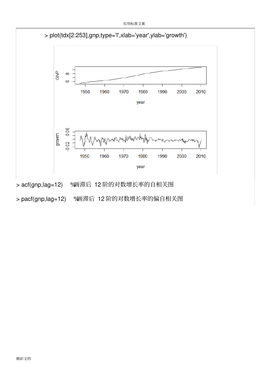 金融时间序列得线性模型——自回归_第2页