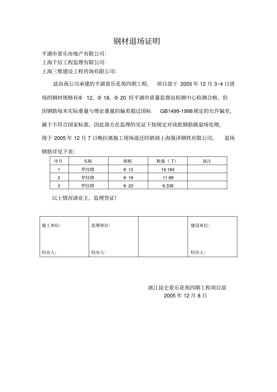 钢材退场证明样本_第1页