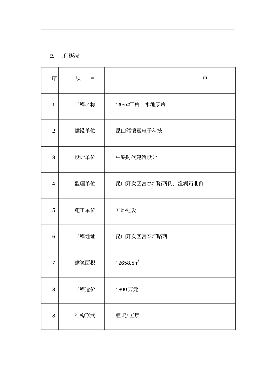 钢筋混凝土施工方案设计59122_第2页