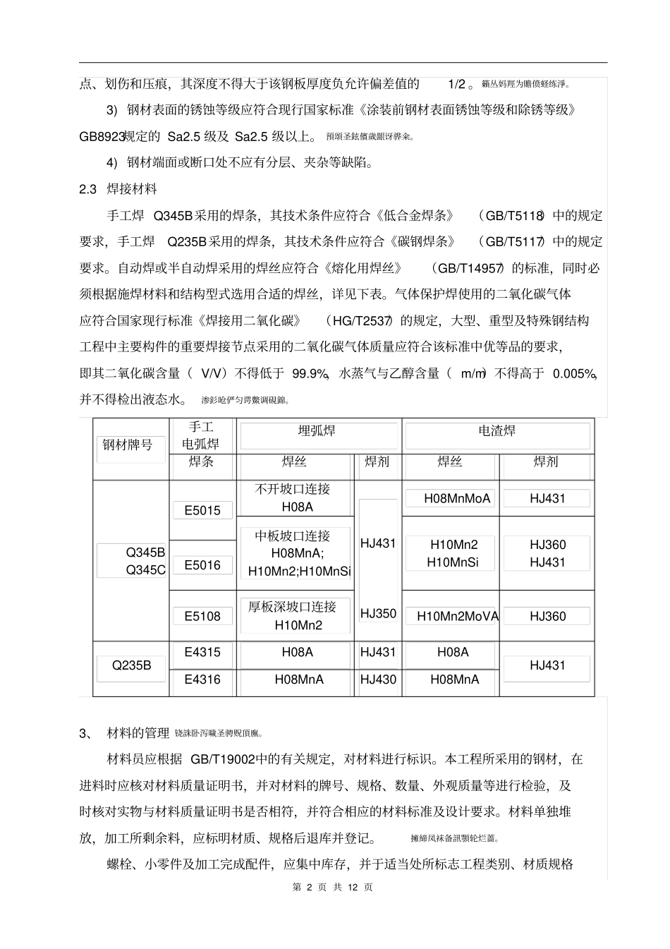 钢结构制作加工技术交底_第3页
