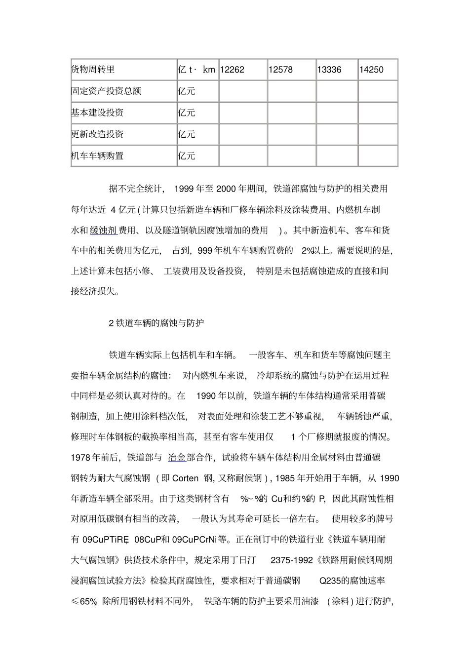 铁道行业的防腐蚀及涂装概况_第2页