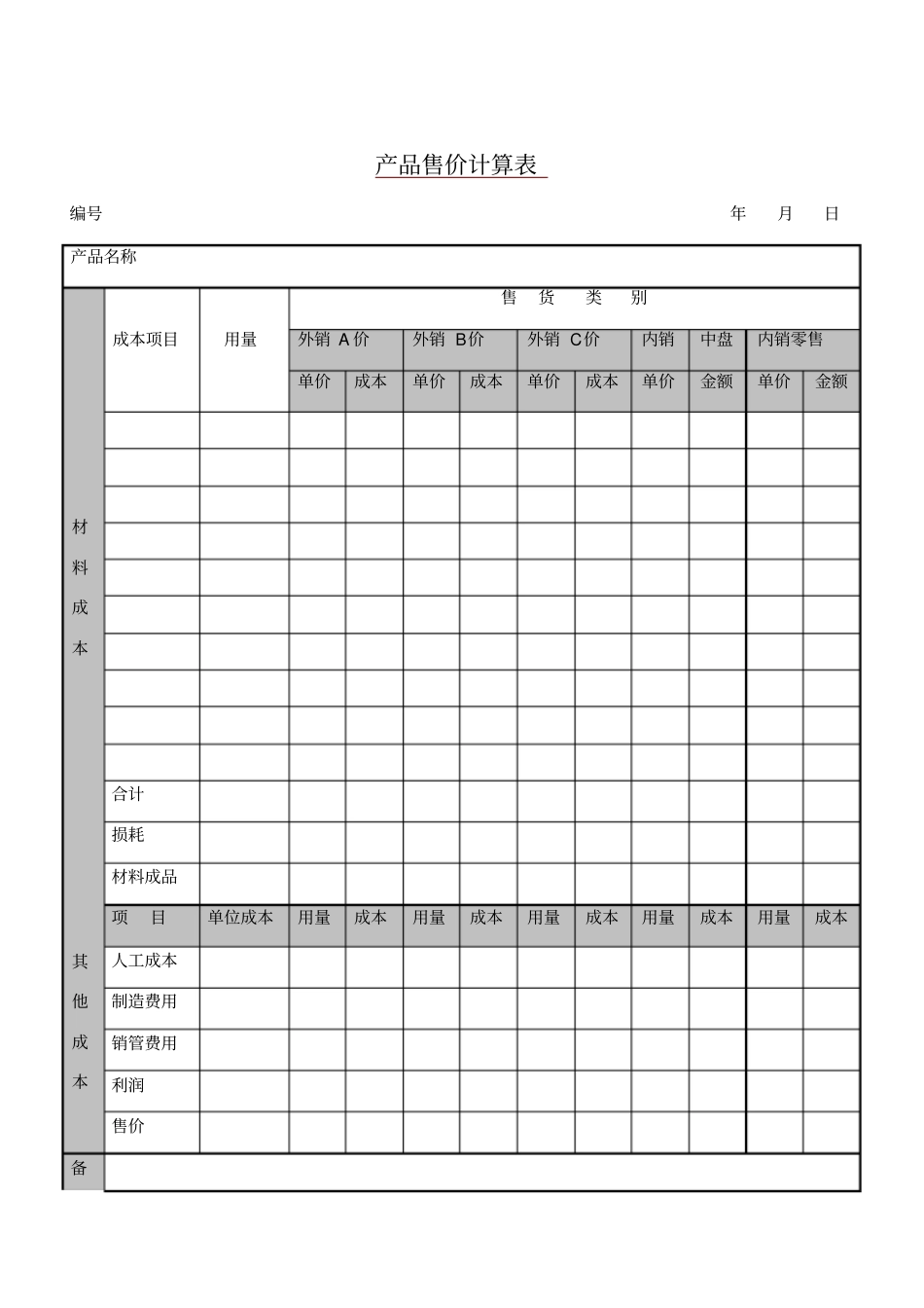 销售管理表格大全01_第2页