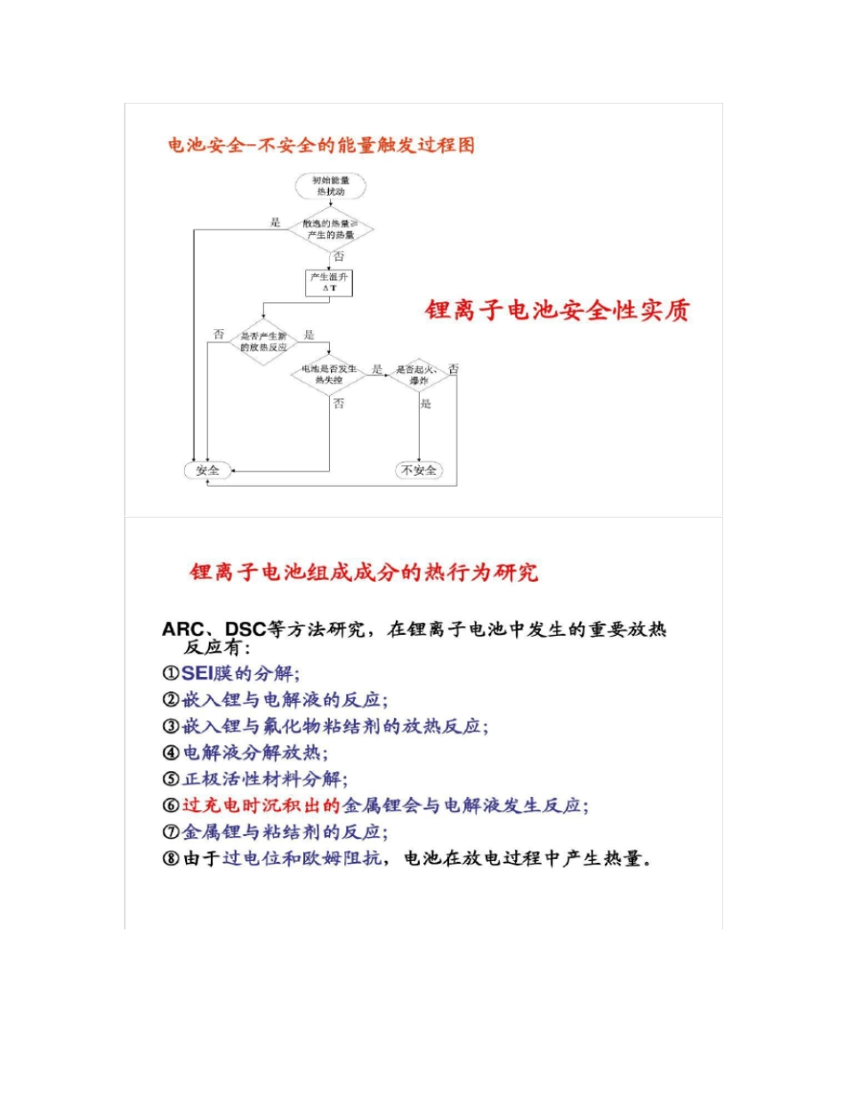 锂离子电池安全性及影响因素分析_第2页