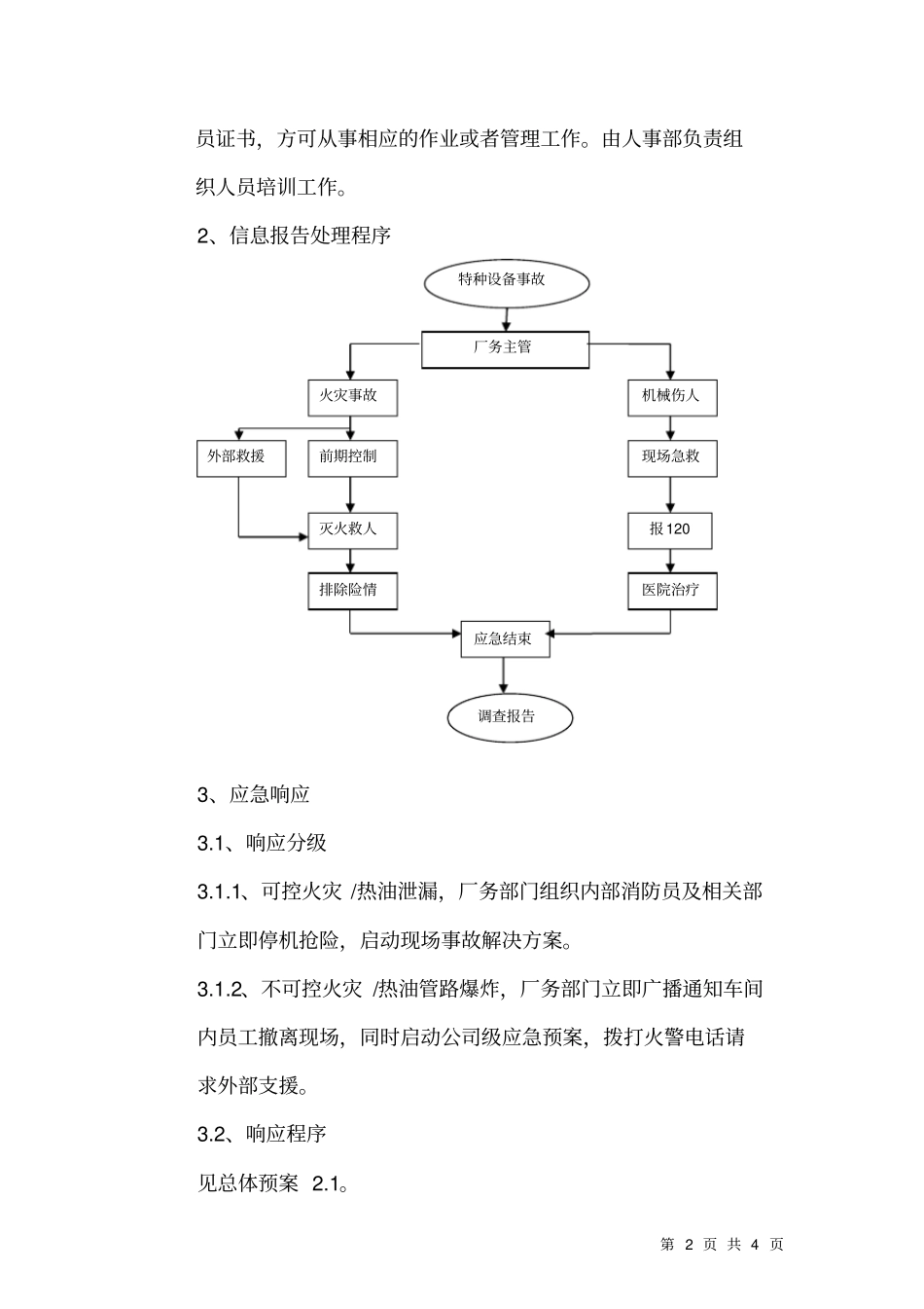 锅炉、蒸压釜、行车、叉车应急预案_第2页