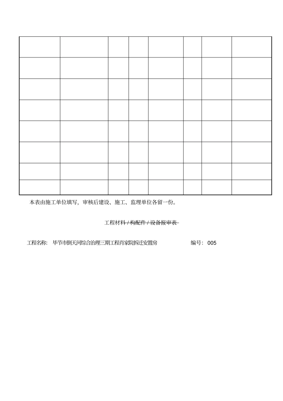 门窗工程材料、构配件、设备报审表-副本_第3页