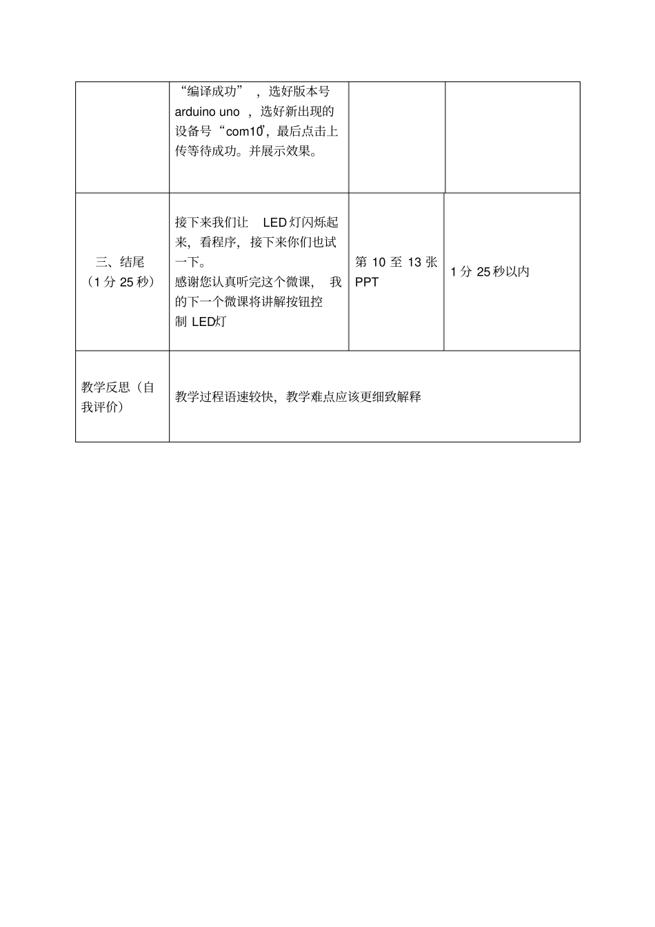 闪烁的LED灯教学设计_第3页