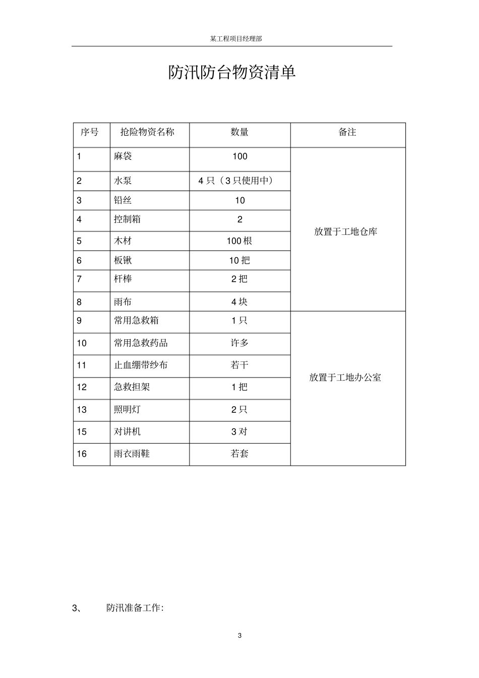 防汛、防台应急预案_第3页