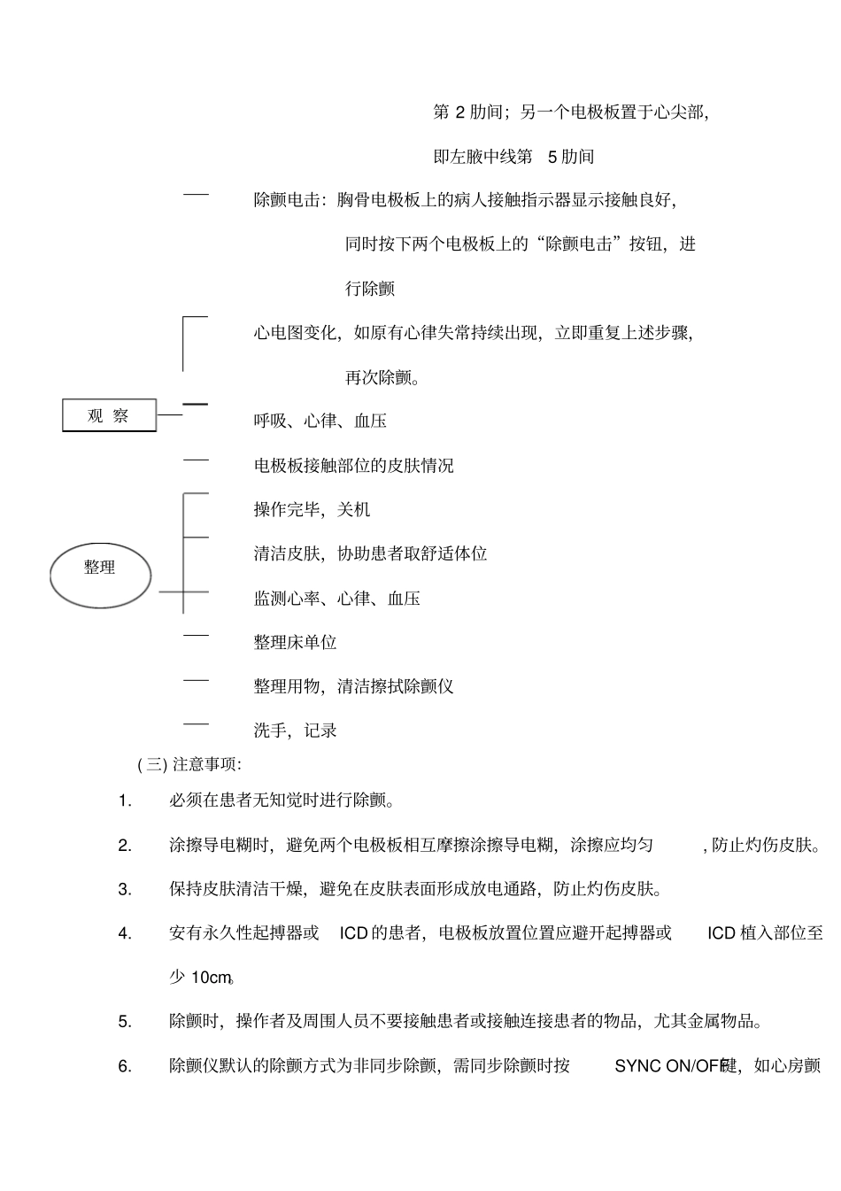 除颤仪操作流程及考核标准_第2页