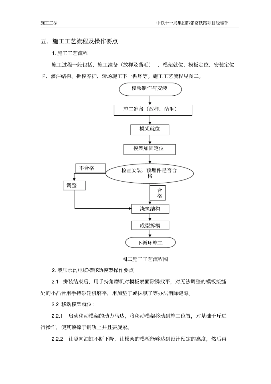 隧道水沟电缆槽自动化台车施工工法资料_第3页