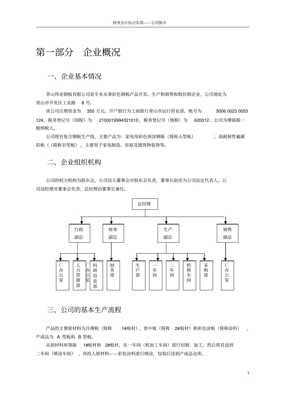 青山伟业钢板有限公司简介_第1页