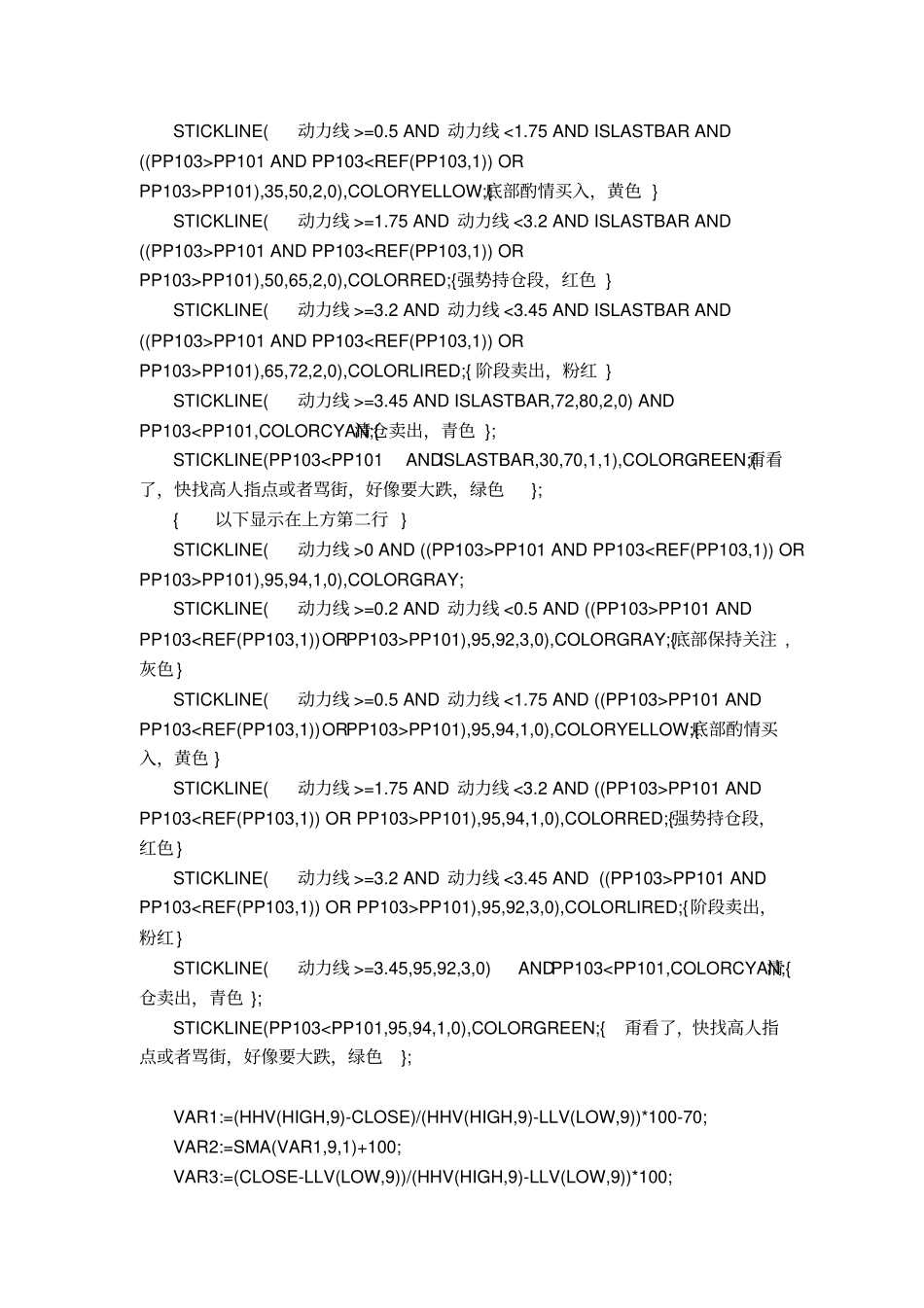 顶底资金进场之指标公式源码_第2页