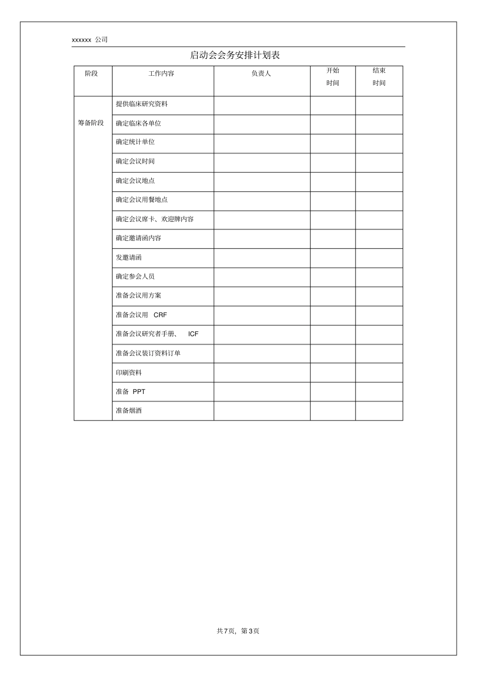 项目临床试验启动会计划书_第3页