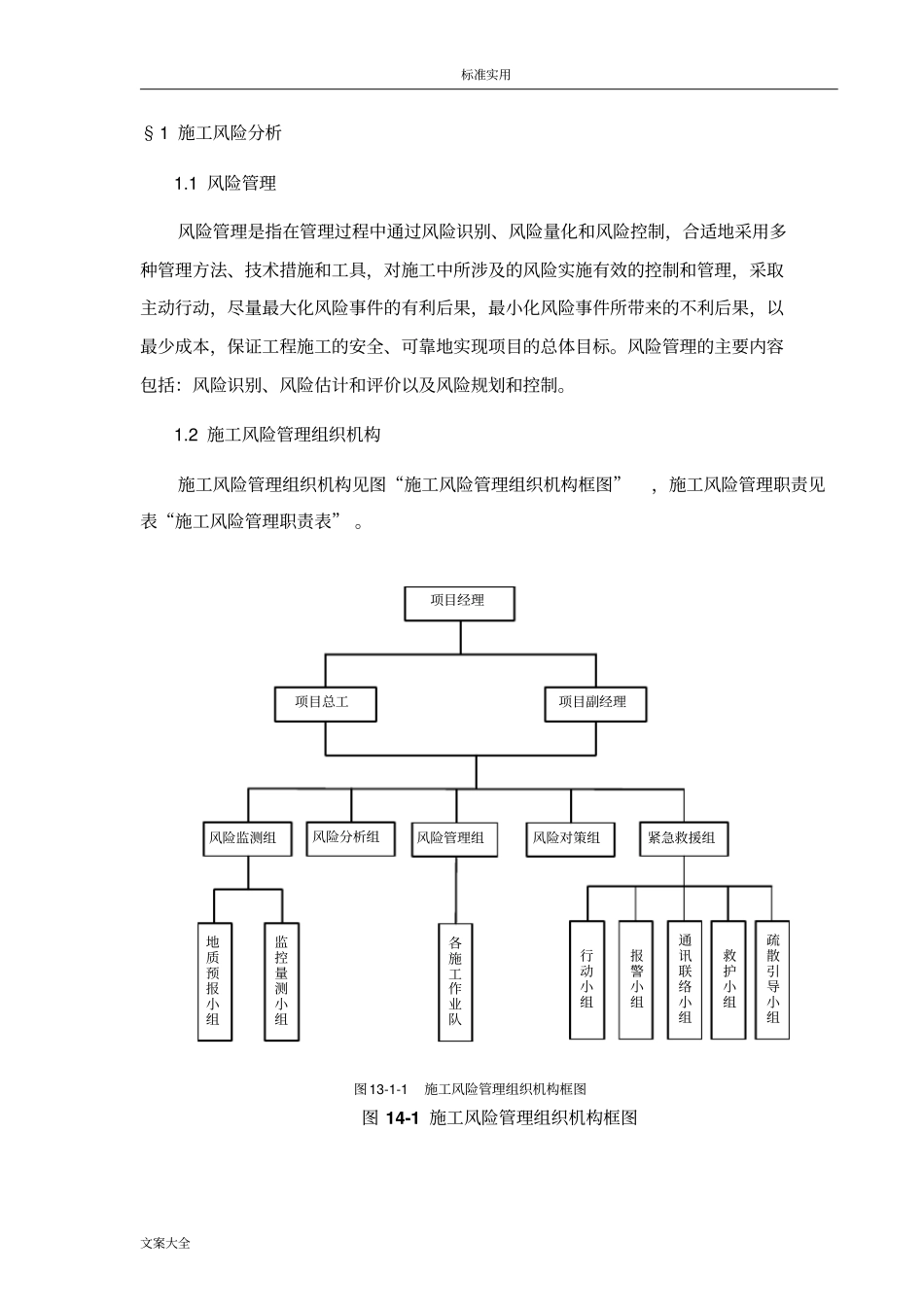 项目的工程施工风险控制与风险预案_第3页